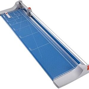 Dahle 554 Professional Rotary Trimmer, 28" Cut Length, 20 Sheet Capacity, Self-Sharpening, Dual Guide Bar, Automatic Clamp, German Engineered Paper Cutter